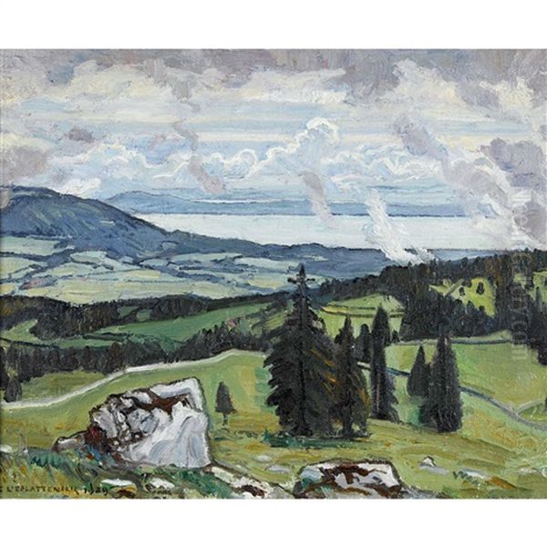 Val De Travers Et Lac De Neuchatel - view 1