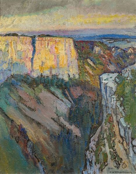 Creux Du Van, Le Falconnaire, Effet De Soleil Levant - view 1