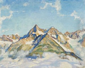Untergabelhorn by Charles L'Eplattenier