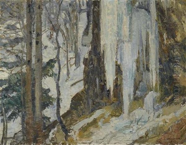 Gorges De L'areuse En Hiver - view 1
