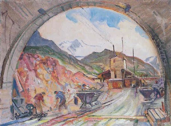 Tunnel Au Sommet De La Route Du Susten - view 1
