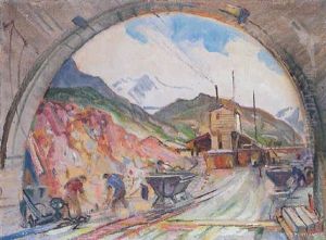 Tunnel Au Sommet De La Route Du Susten