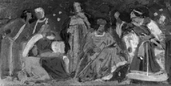 Hofische Szene - view 1
