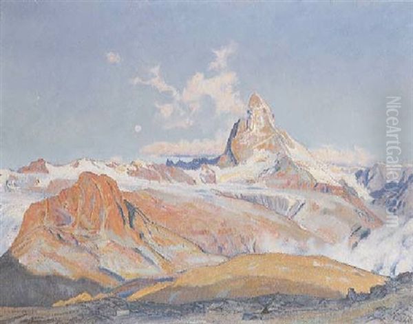 Le Riffelhorn Et Le Cervin - view 1