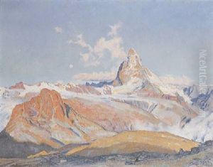 Le Riffelhorn Et Le Cervin by Charles L'Eplattenier