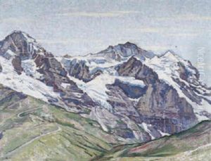 Eiger, Monch Und Jungfrau by Charles L'Eplattenier