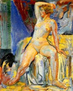 Femme Surprise by Charles L'Eplattenier