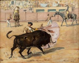 Scene De Tauromachie, 1921