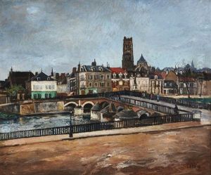 Le Pont Paul Bert Sur L'yonne, A Auxerre