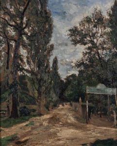 Foret A Chaville by Marcel Leprin