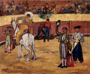 Toreador Saluant by Marcel Leprin