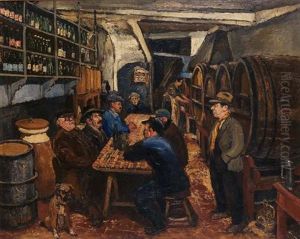 Bar Des Martegales, Marseille by Marcel Leprin