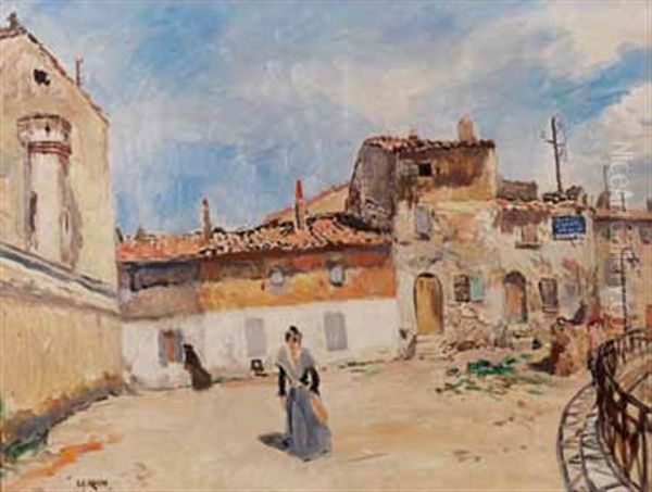 Jeunes Femmes Dans Un Village Du Midi - view 1
