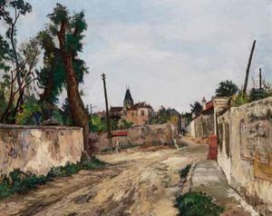 Le Moulin De La Galette by Marcel Leprin