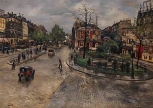 Place Pigalle by Marcel Leprin