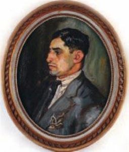 Le Boxeur Ou Portrait De Firmin by Marcel Leprin