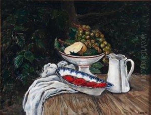 Nature Morte A La Coupe De Fruits - view 1