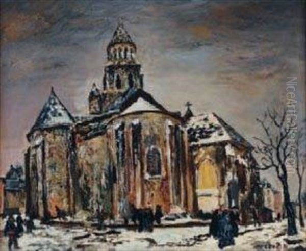 L'eglise Notre Dame La Grande Poitiers - view 1