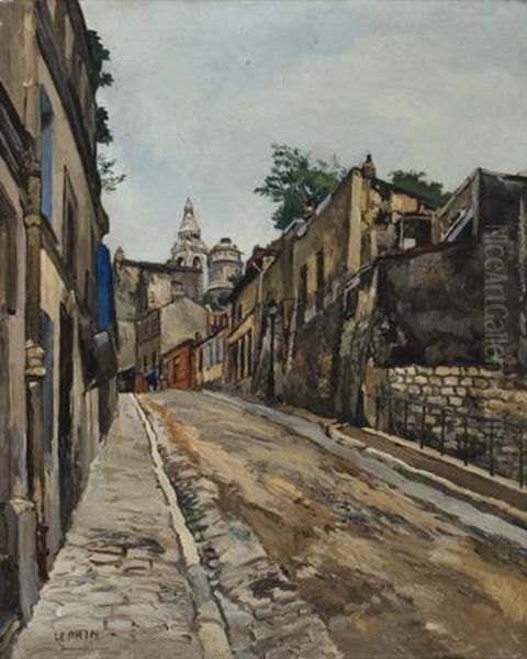 Monmartre Street Scene - view 1