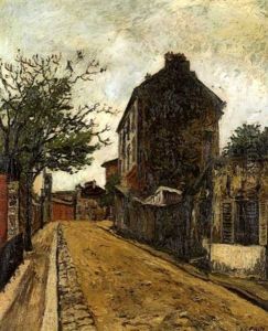 Rue A Montmartre by Marcel Leprin