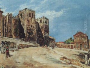 L'eglise St. Victor A Marseille by Marcel Leprin