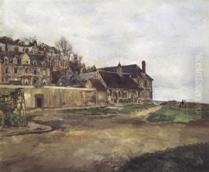 Honfleur, Vieilles Maisons Pres De La Mer
