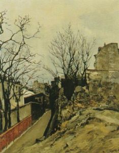Le Marquis A Montmartre by Marcel Leprin