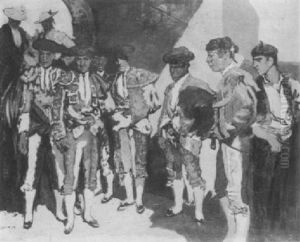 Toreadors by Marcel Leprin
