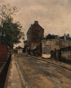 Vue De Montmartre by Marcel Leprin