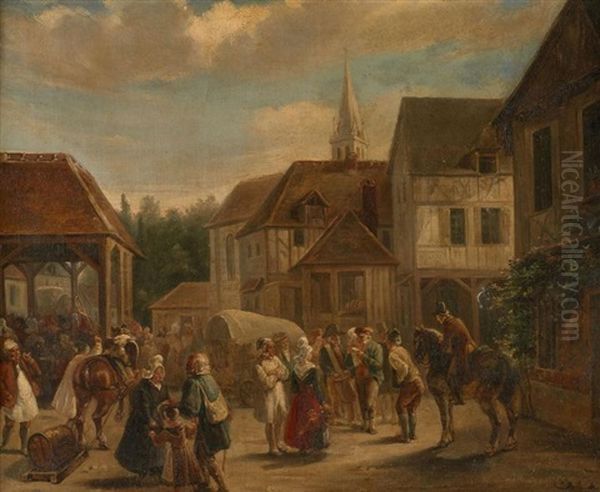 Scene De Marche En Normandie - view 1