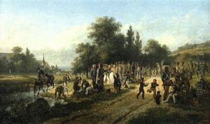 Le Repos De La Troupe