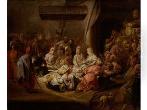 Audienz Am Hofe Des Sultans by Jean-Baptiste Leprince