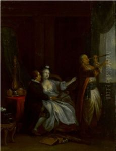 The Merchant Of Glasses by Jean-Baptiste Leprince
