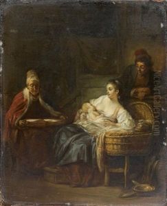 L'heureuse Maternite by Jean-Baptiste Leprince