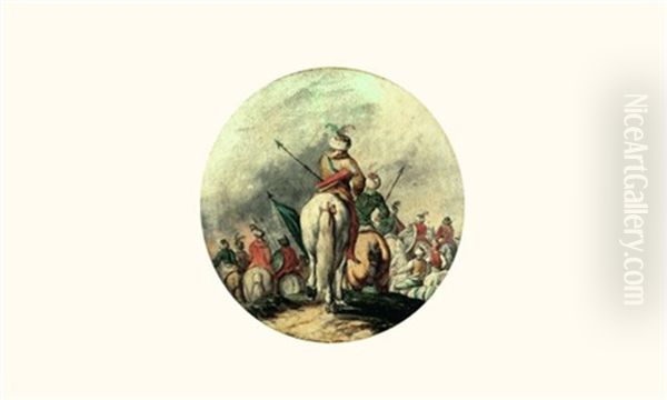 Le Depart De L'armee Turque - view 1