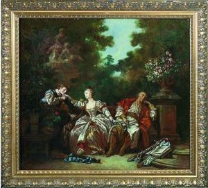 Vergebliche Vorsicht by Jean-Baptiste Leprince