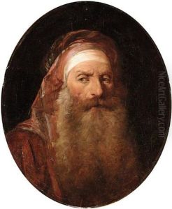 Portrait Of A Bearded Man Dressed In Oriental Costume