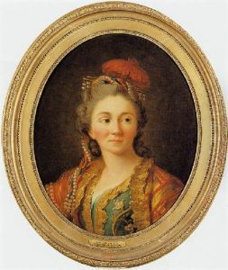 Portrait De Mademoiselle Clairon Dans L'orphelin De La Chine De Voltaire