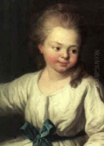Portrait Of A Young Girl In White