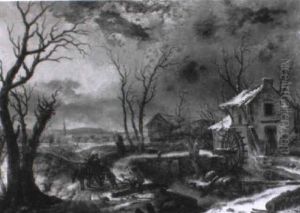 La Carriole Sur Le Chemin Pres Du Moulin A Eau La Carriole Sur Le Chemin Pres Du Moulin A Eau