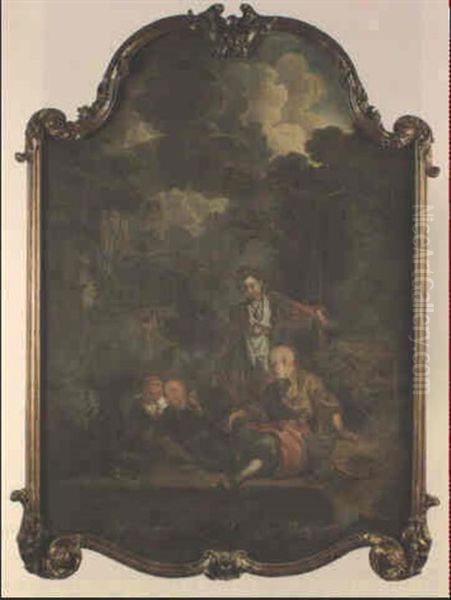 Chinoiserie Aux Pecheurs - view 1