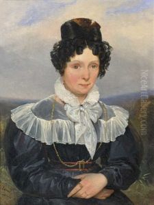 Portrait De Jeune Femme En Buste