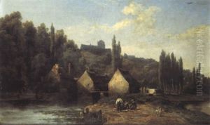 Paysage Au Moulin