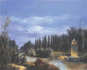 Vue Du Parc Du Chateau De Neuilly