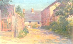 Cour De Ferme by Jules Leray