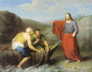 De Roeping Van Petrus by Joseph Henri Francois Van Lerius
