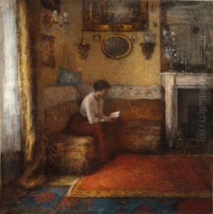Femme A La Lecture by Henry Lerolle