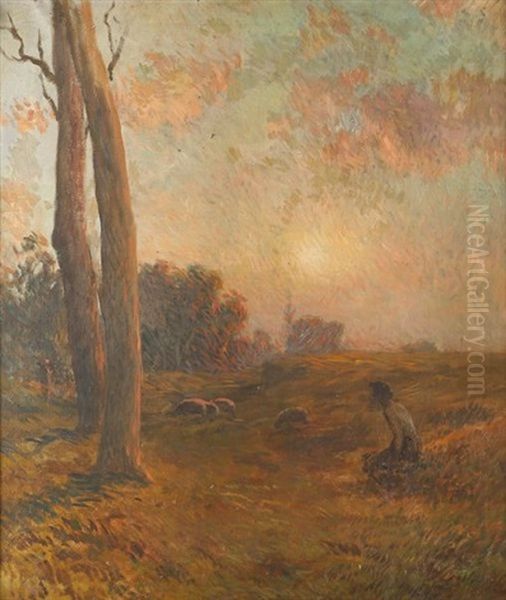 Prairie Au Crepuscule - view 1