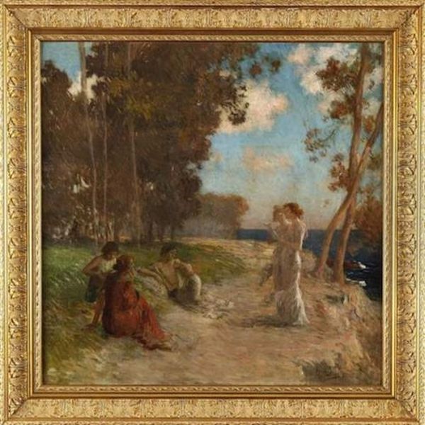 Jeunes Femmes En Bord De Riviere - view 1