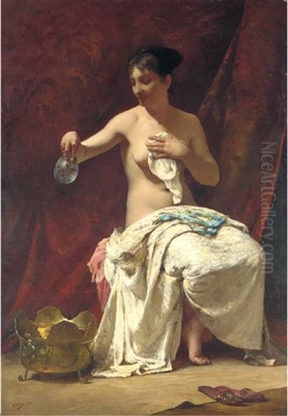 Femme A Sa Toilette - view 1